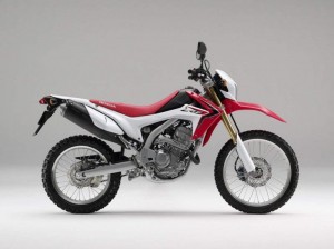 Honda CRF 250 L rouge